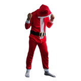 Pijama Kigurumi Santa Claus Unisex, Mameluco Disfraz Adulto 