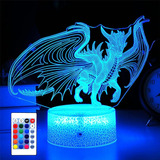 Kymellie Dragon Night Light Dragon Led Decor Lamp Para La Ha