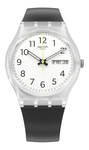 Reloj Swatch Unisex Monthly Drops Rinse Repeat Black Ge726