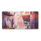 Mousepad Xl 58x30cm Cod.263 Chica Anime