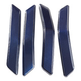 Set F 4 Door Edge Guard Tiras Protectoras Para Tesla Azul