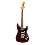 Guitarra Eléctrica Squier By Fender Classic Vibe '70s Stratocaster Hss De Álamo Walnut Brillante Con Diapasón De Laurel Indio