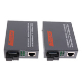 100/1000mbps Gigbit Rj45 Ethernet A Medios De Fibra Óptica
