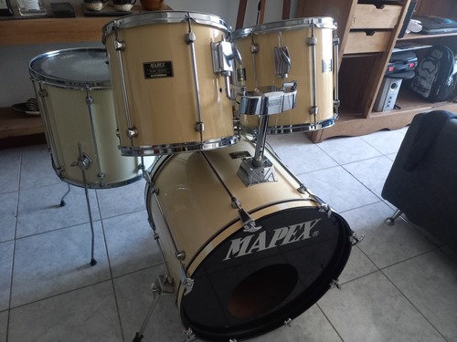 Bateria Mapex Mars 4 Cuerpos Impecable