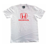 Remera Estampada Honda Autos  001 - 100% Algodón
