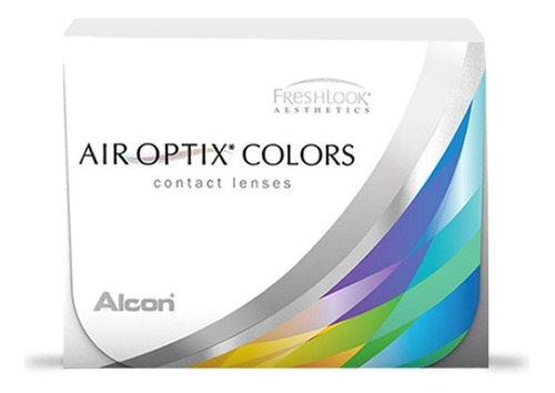 Lentes Contacto Color Air Optix Evolución De Fresh Look Color Gris