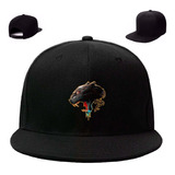 Gorra Plana Pantera Cadenas Rugido Animal Inp Phn