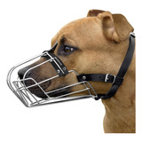 Bronzedog Pitbull - Canasta De Alambre Para Perro Con Diseno