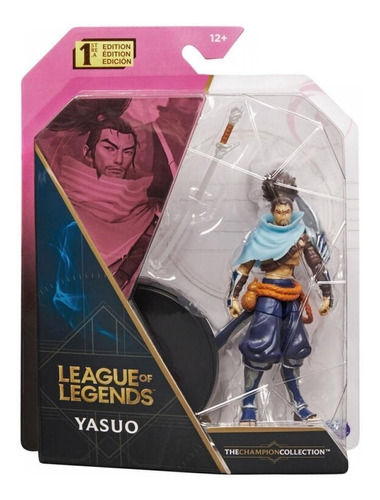 Lol League Of Legends Fig Yasuo C/acc Int 6062259 Muñeco