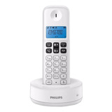 Teléfono Philips  D1311w/77 Inalámbrico - Color Blanco