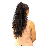 Aplique Cabelo Cacheado Orgânico 60 Cm Yan Hair-adere Creme 