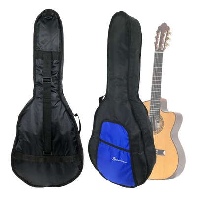 Funda De Color Azul Para Requinto Acústico O Electroacústico