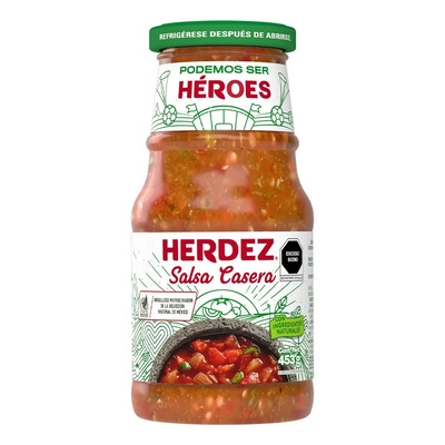 Salsa Casera Roja 453g | MercadoLibre