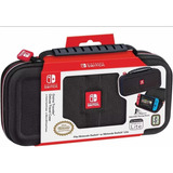 Case Nintendo Switch Deluxe Travel Capa Preto Oficial Nova