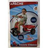 Triciclo Apache Clasico Con Cajuela R14 No Montable Se