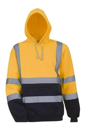 Sudadera Con Capucha Seguridad Alta Visibilidad Para Hombre