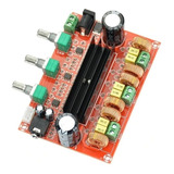 Módulo Amplificador 2.1 2x50w + 1x100w + Eq - Unoelectro