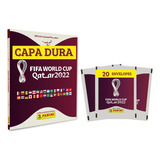 Kit Album Capa Dura Copa Do Mundo 2022 Qatar + 20 Envelopes