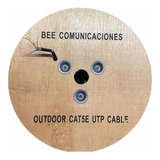 Cable Utp Cat 5e, Bobina 305m Doble Forro Exterior, Cobre