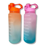 Botella Termo Agua Motivacional 2 Litros Botilito