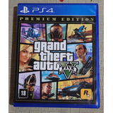 Grand Theft Auto V  Premium Edition Rockstar Ps4 Físico