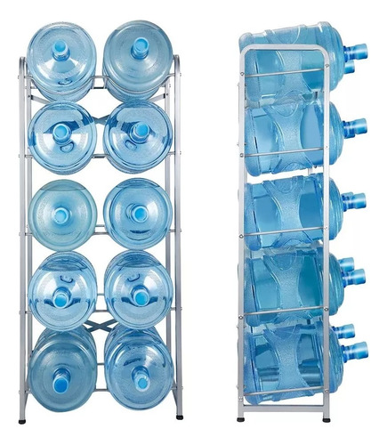 Estante Organizador Rack 10 Botellones Bidones Agua 20 Lts