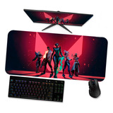 Mousepad Gamer Grande 90x40 - Valorant -  Equipe 1