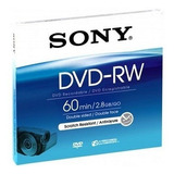 Sony Mini Dvd-rw Dl 2.8gb 60min Caja Slim Dmw60dsr2 Ecoffice