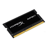 Memoria Ram Impact Color Negro 8gb 1 Hyperx Hx316ls9ib/8