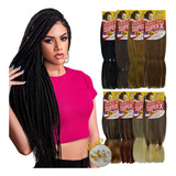 Jumbo Superx Cabelo Para Tranças Box Braids Jumbão + Brinde