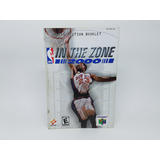 Apenas O Manual - Nba In The Zone 2000  Nintendo 64 Original