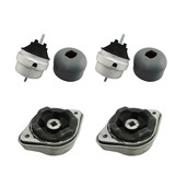 Kit 4 Soportes Motor/transmisión Audi A4 Quatro 1996-2001 2.8l Automático