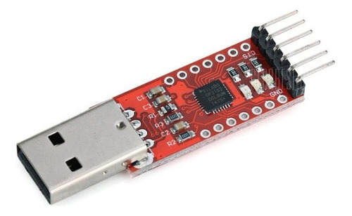 Usb A Serial Ttl Pin Dtr Cp2102 Programador Arduino Nodo