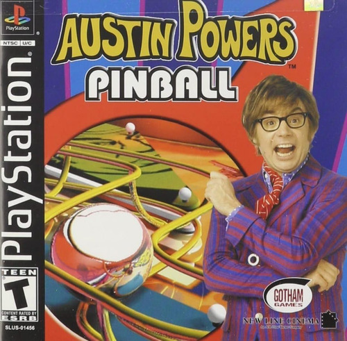 Jogo Austin Powers Pinball Ps1 Novo Original