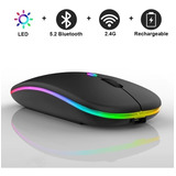 Ratón Inalámbrico Inalámbrico Recargable Rgb 2.4 Ghz Barato