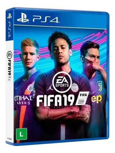 Fifa 19 Ps4 Original Físico Neymar Paris Saint Germain