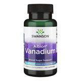 Vanadio Albion Quelado 5mg 60cap Alternativa Sulfato Vanadio