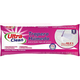 Trapero Húmedo - Ultra Clean - Aroma Primavera Color Blanco