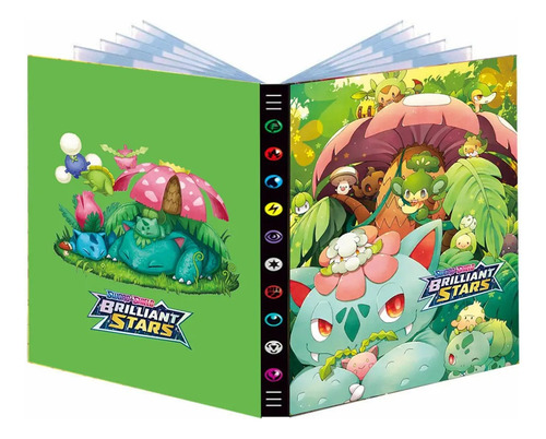 Álbum Grande Pokémon Para 540 Cartas - Fichário Pokemon 