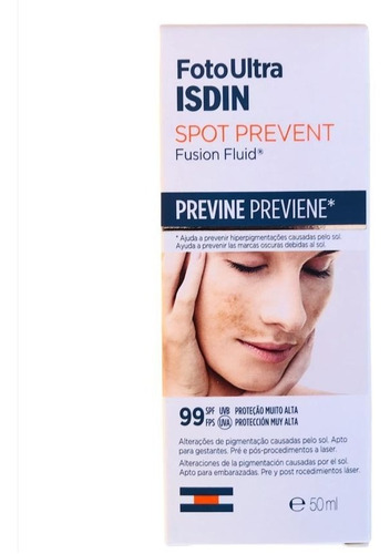 Isdin Fotoultra Spf99 Fusion Fluido Spot Prevent X 50 Ml