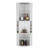 Bar Esquinero Oban 180x47 Rta Color Blanco