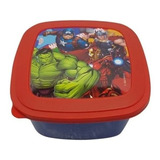 Sandwichera Avengers- Cresko Sp978 Color Rojo