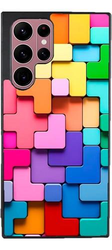 Funda Para Galaxy Tetris Figuras Colores Moda Todos Modelos