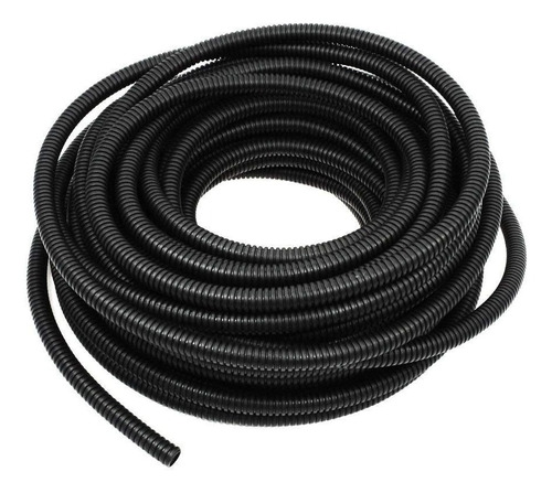 Manguera Conducto Negro 3/8 Forro De Cable Flexible 10ft/3