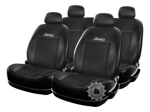 Funda Asiento Auto Ecocuero A Medida Honda Hrv Jeep Renegade