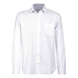 Camisa Blanca Escolar Para Hombre 