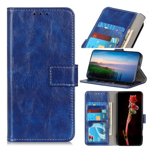 Funda Retro Crazy Horse Para Nokia C10 Y C20