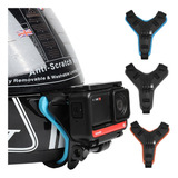 Montura De Casco Gopro Hero 10/9/8/7/6/5/4/3 Para Moto