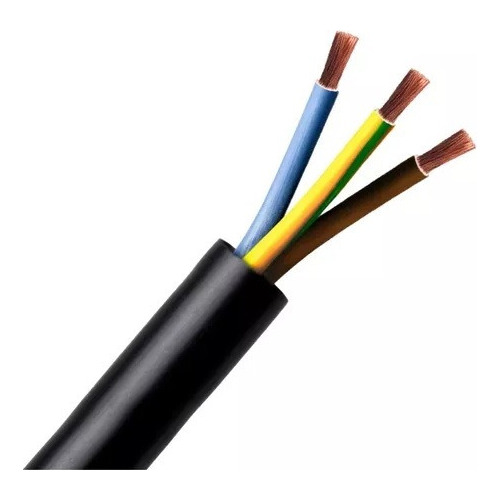 3x1.5mm 100 Mts Negro Cable Cordon Electrónico
