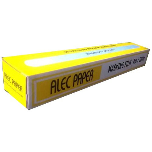 Filme Plástico Mascaramento Automotivo 4m X 100m Alec Paper